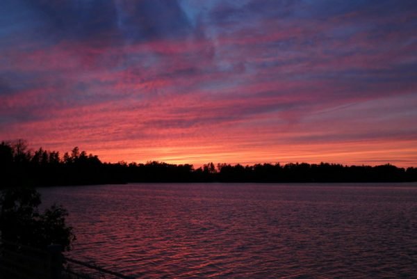 Sunset at Buckhorn State Park